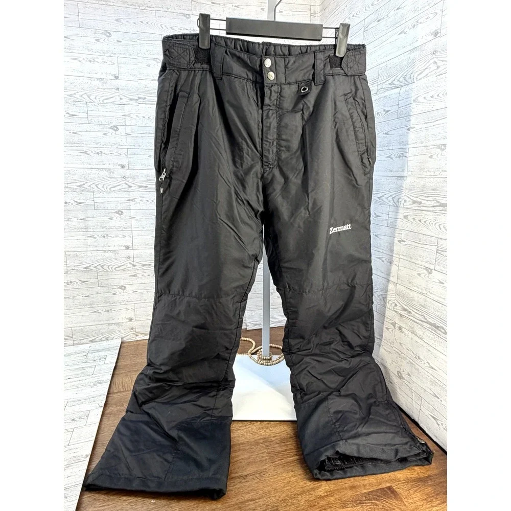 Zermatt Snow Insulated Thermal Water Resistant Men's Pants Size MEDIUM‎